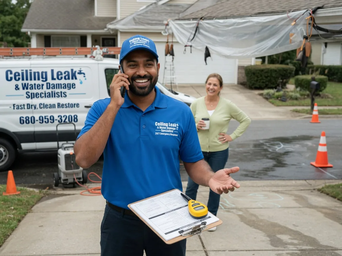 Ceiling Leak Cleanup Totowa, NJ FAQs